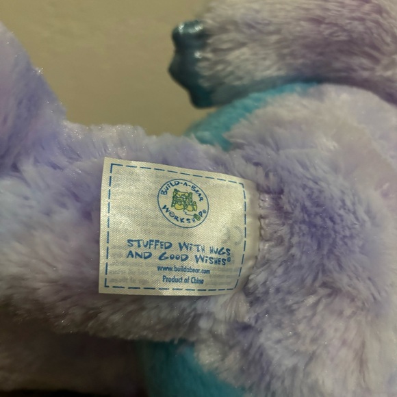 🔥5 for $25🔥 Build A Bear Workshop Purple & Blue Spiked Dinosaur Plush - Picture 5 of 8